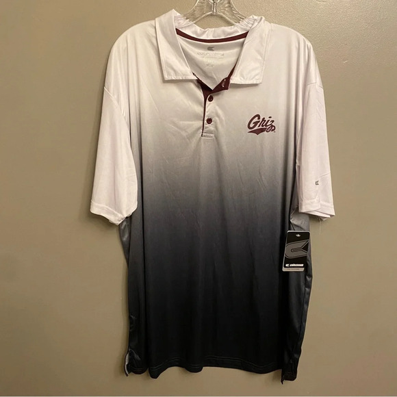 NWT Colosseum  Montana Grizzlies Polo Size 3XL - Picture 1 of 10